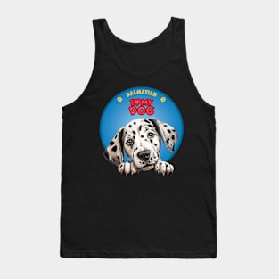 I Love my dog Dalmatian Tank Top